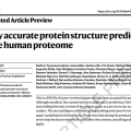 DeepMind發佈人類蛋白質組預測圖，重要性堪比人類基因組