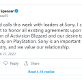 微軟斯賓塞：已經和索尼通話，《使命召喚》系列在 PlayStation 平台持續保留