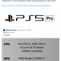 性能翻番，索尼 PS5 Pro 遊戲主機關鍵規格曝光