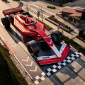 法拉利F1車手勒克萊爾、周冠宇亮相彪馬巨型賽車快閃店