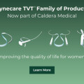 Caldera Medical收購Ethicon的GYNECARE TVT ™ 系列產品，推動女性健康公司全球轉型擴張