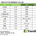 BYD 比亚迪稳守销量榜首　中国六大品牌占据全球纯电车十大位置
