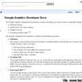 Google Analytics API 测试版